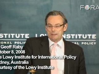 Dr. Geoff Raby on the 'Normalization' of China