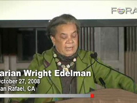 Marian Wright Edelman on Impoverished Children in the US