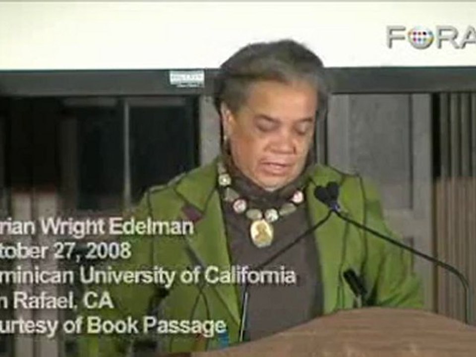 Marian Wright Edelman on the Cradle to Prison Pipeline