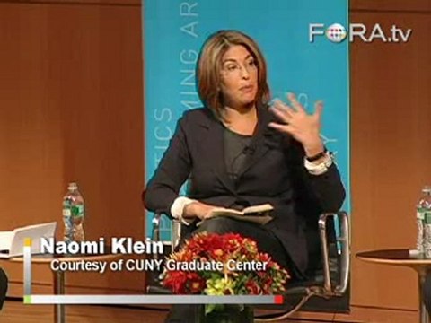 Naomi Klein on Greenspan’s Role in the Financial Crisis