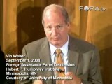 Vin Weber Questions Linking Democracy to Prosperity