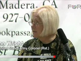 Ann Wright Profiles Whistleblower Adrienne Kinne