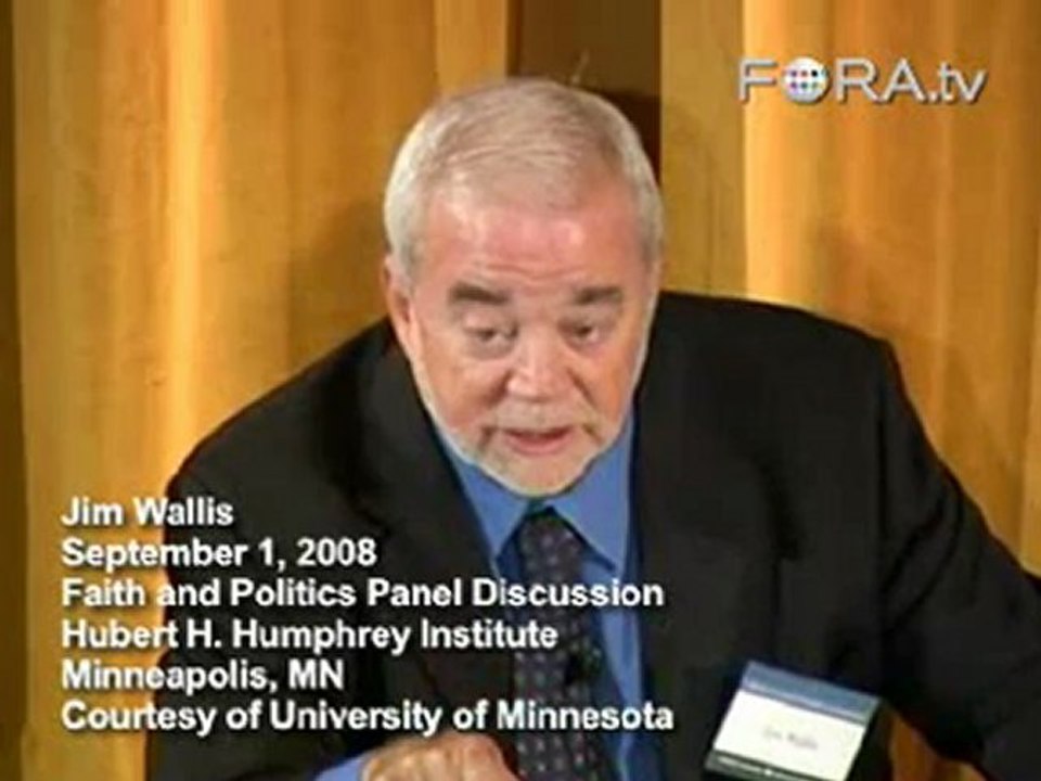 Jim Wallis Sees Abortion Reduction as Bipartisan Solution