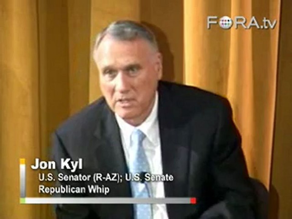 Jon Kyl Predicts the Affairs of a John McCain White House
