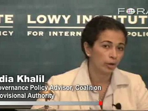 Lydia Khalil Explains the Two Types of Iraqi Insurgencies