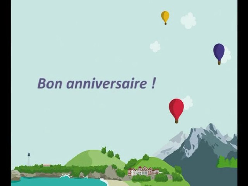 Bon anniversaire