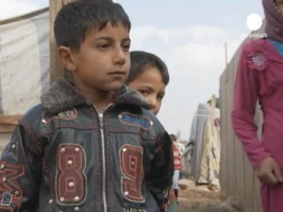 El invierno, una nueva amenaza para los refugiados sirios