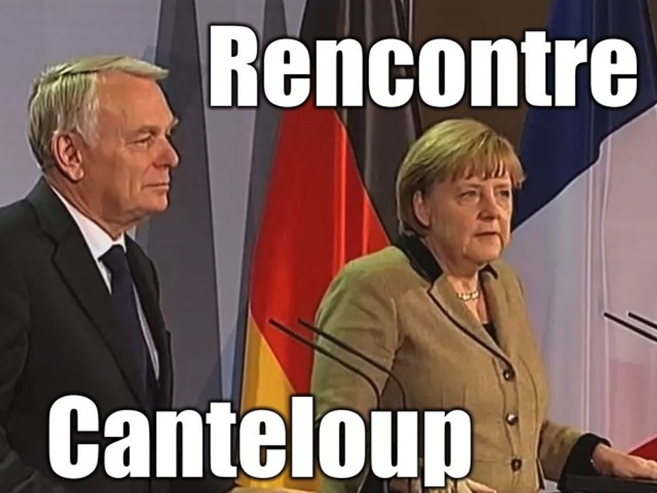 Ayrault-Merkel : La rencontre Canteloup