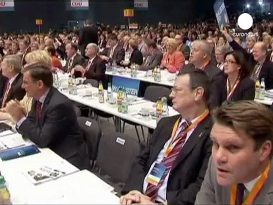 La CDU se rinde a los pies de Angela Merkel