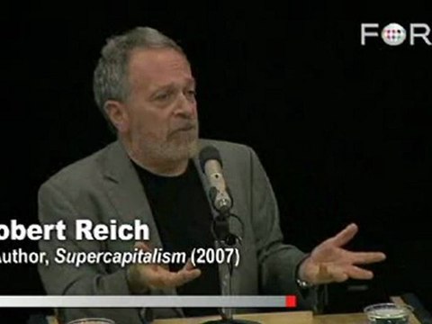 Robert Reich Dismisses Trickle-Down Theory