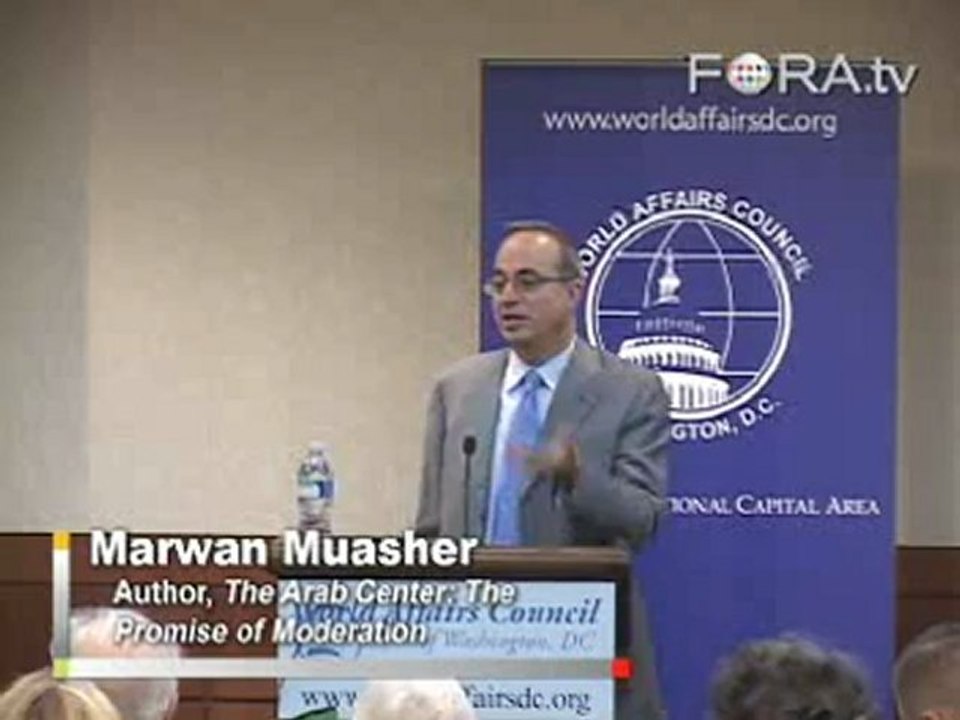 Marwan Muasher - Envisioning Peace in Israel