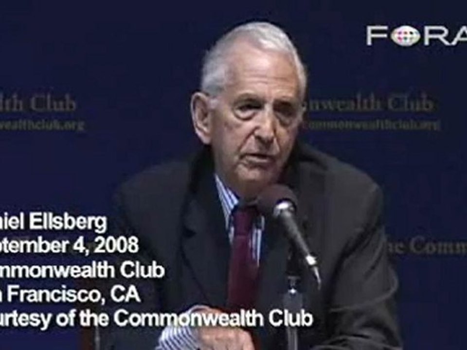 Daniel Ellsberg - British Resistance to the War in Iraq