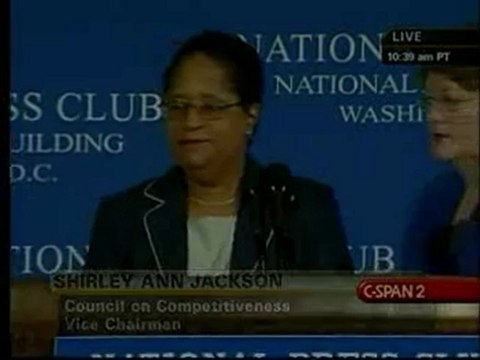 Shirley Ann Jackson - Nuclear May Solve Energy Security