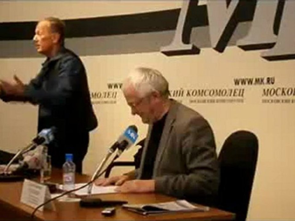 Пресс-конференция Михаила Задорнова-часть 2