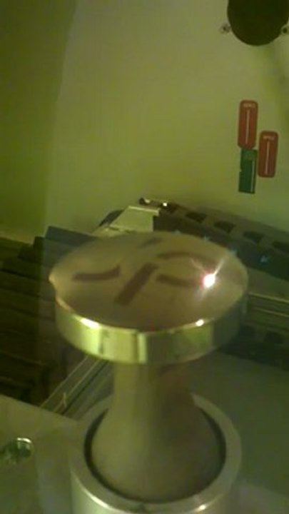 Marquage d'un logo au laser d'un Tamper