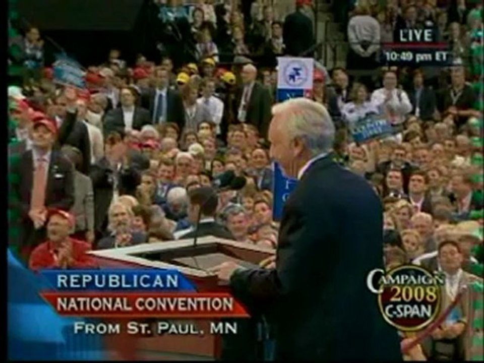 Sen. Lieberman Cheers McCain's Independence