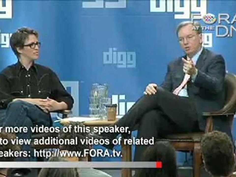 Eric Schmidt: What Makes Google an  American Company