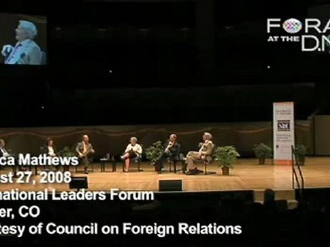 Jessica Mathews: Restoring the US as a Global Leader