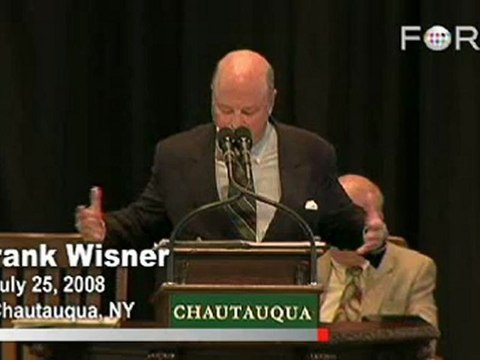 Frank Wisner: Conditions for Peace in the Middle East