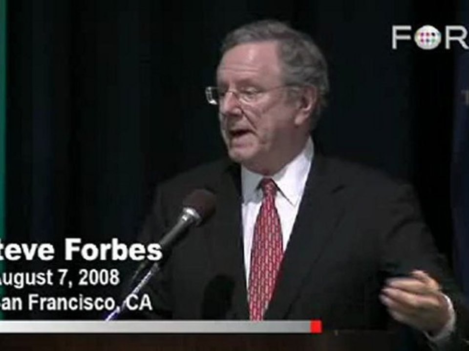 Steve Forbes Slams Federal Income Tax, Advocates Flat Tax