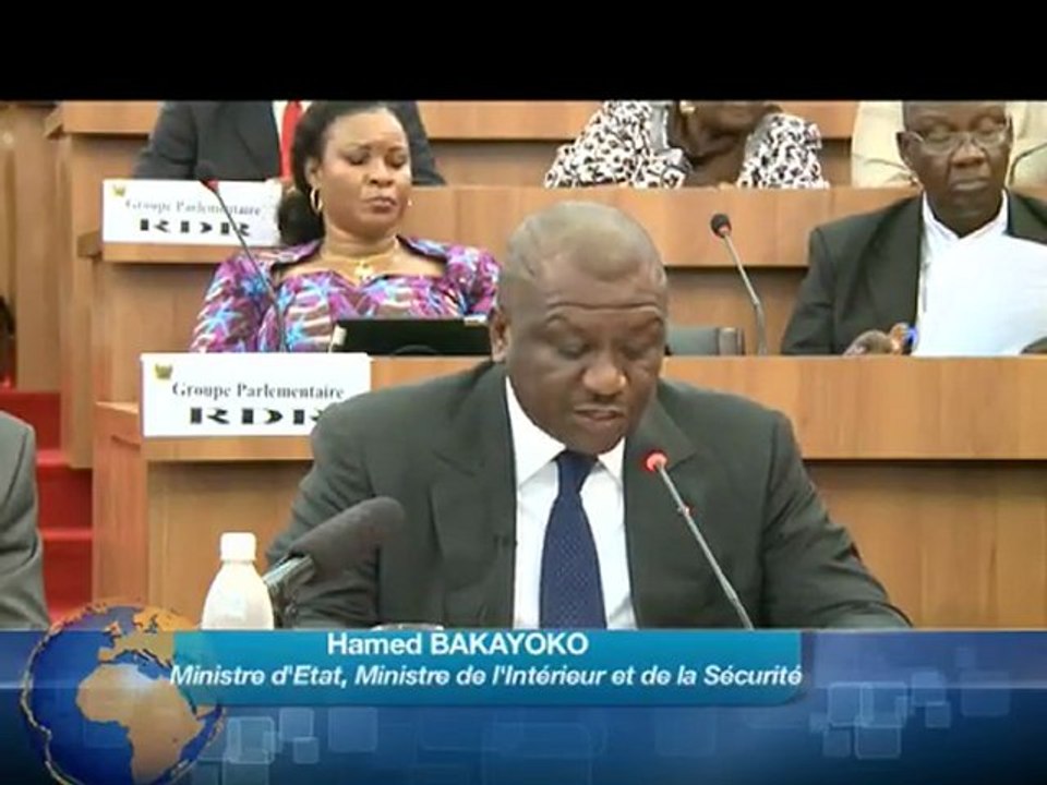 Collectivités territoriales, code électoral : Hamed Bakayoko  a présenté les nouvelles dispositions. les deux projets ont  été votés