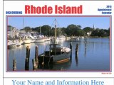 Rhode Island Scenery Calendars Custom Printed RI Wall Calendars Personalized Scenic