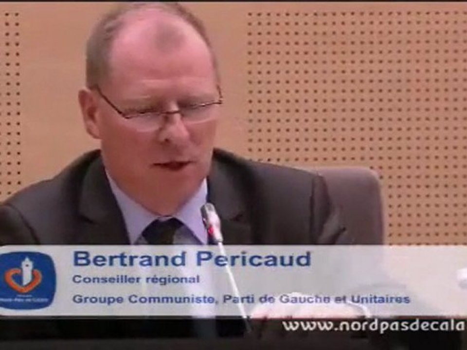 Intervention Bertrand Pericaud succursales Banque de France 30-11-12