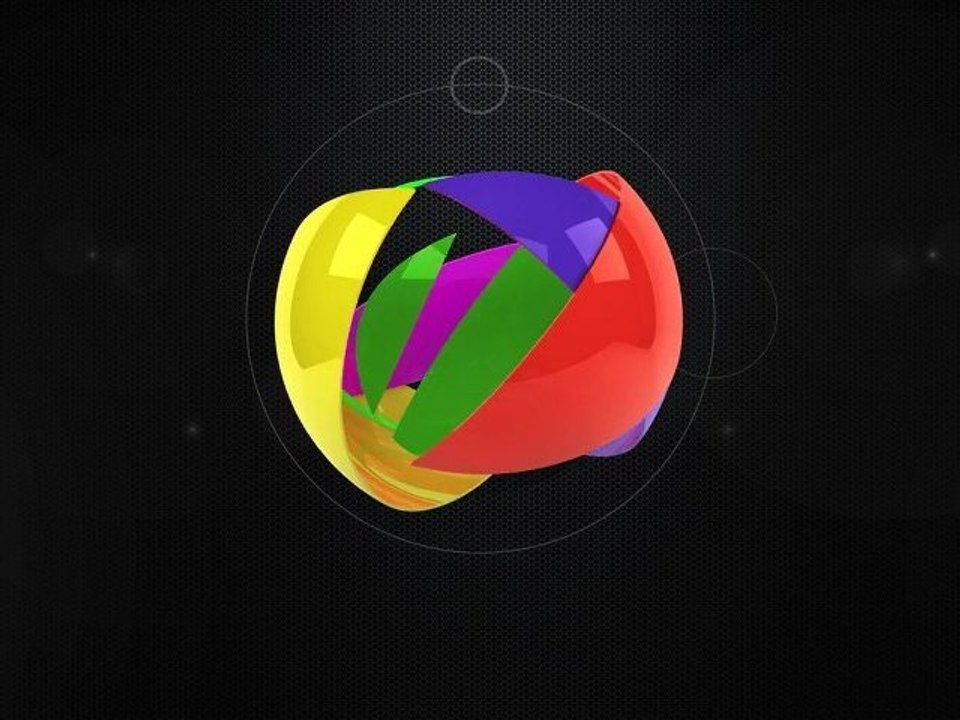 After Effects Template HD Capsule Slice Logo