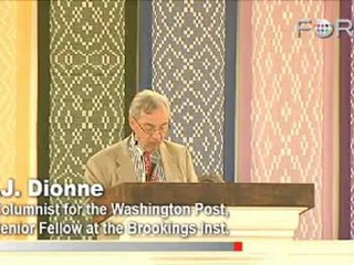 Descargar video: E.J. Dionne - Faith, Religion and Democrats