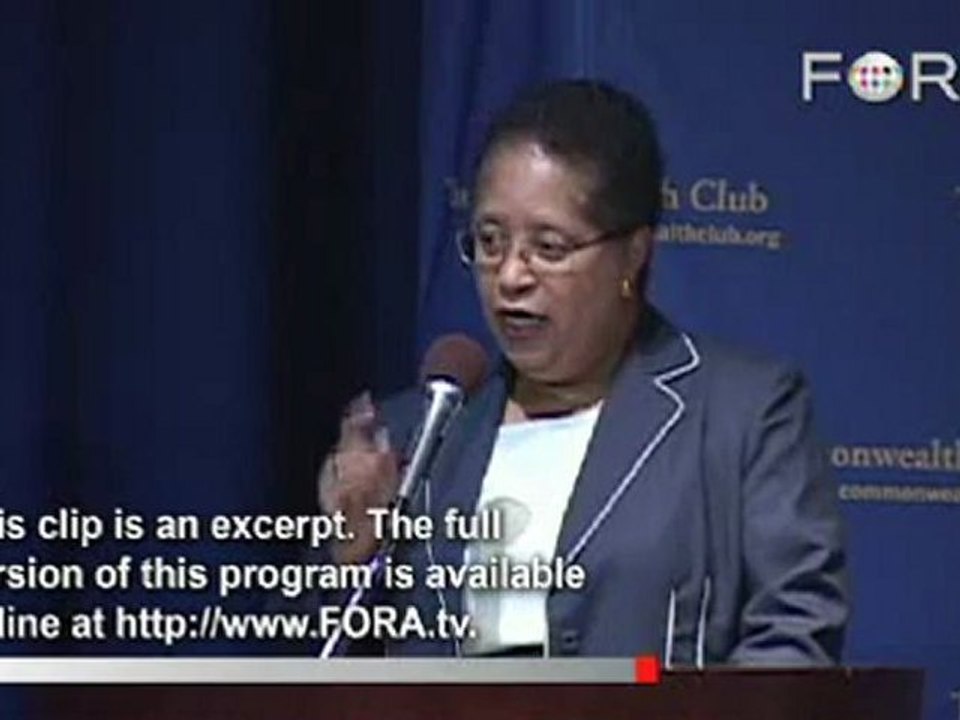 Dr. Shirley Ann Jackson: The Looming Talent Gap