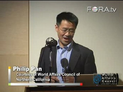 Philip Pan on Freedom of the Press in China
