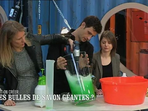 Fais des bulles de savon géantes