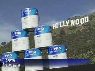 Hollywood sign unveiled after 90th birthday makeover