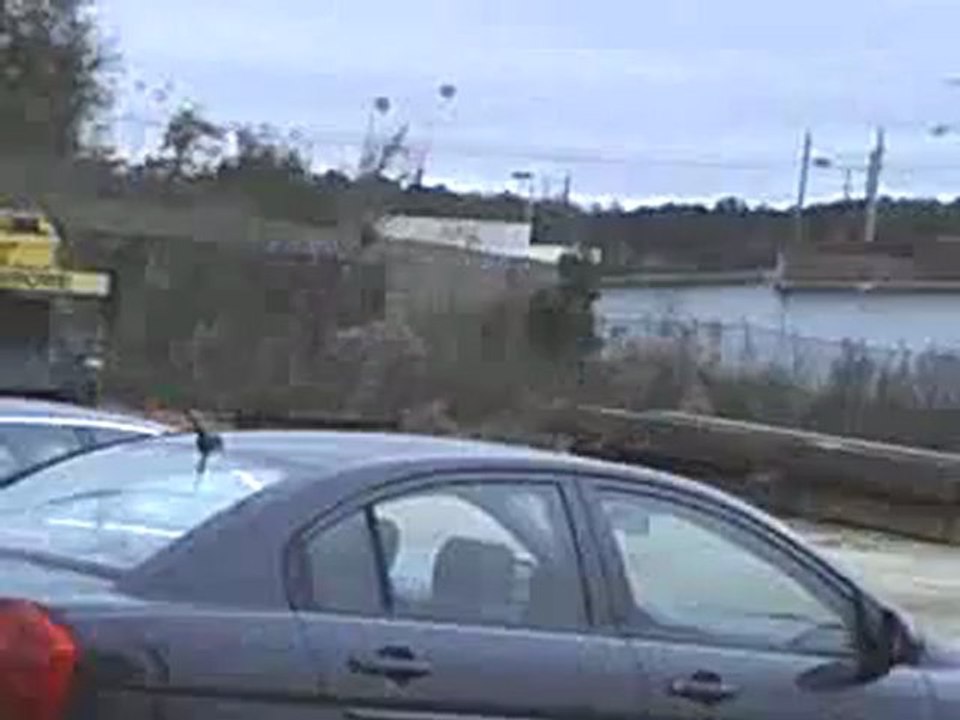 Norfolk Southern stack train east through Mableton Ga.