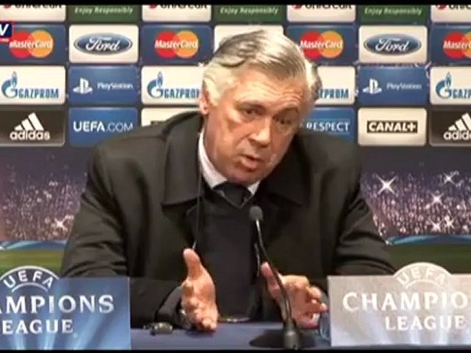 Conf' d'Ancelotti et Maxwell