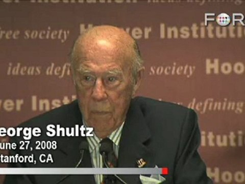 George Shultz: Changing Reactions to Nuclear Disarmament