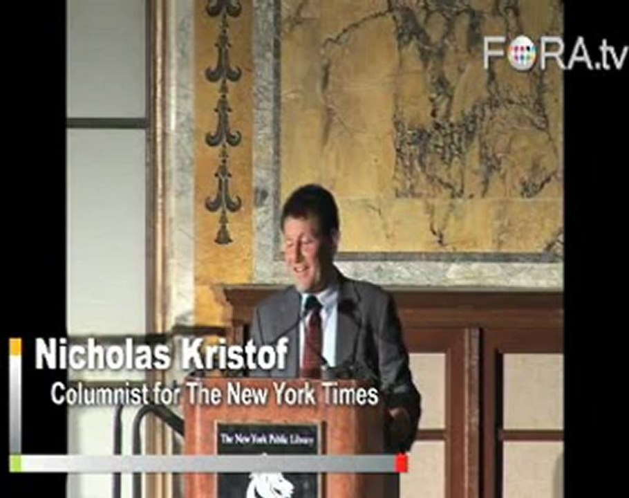 Nicholas Kristof on Tribalism in Darfur