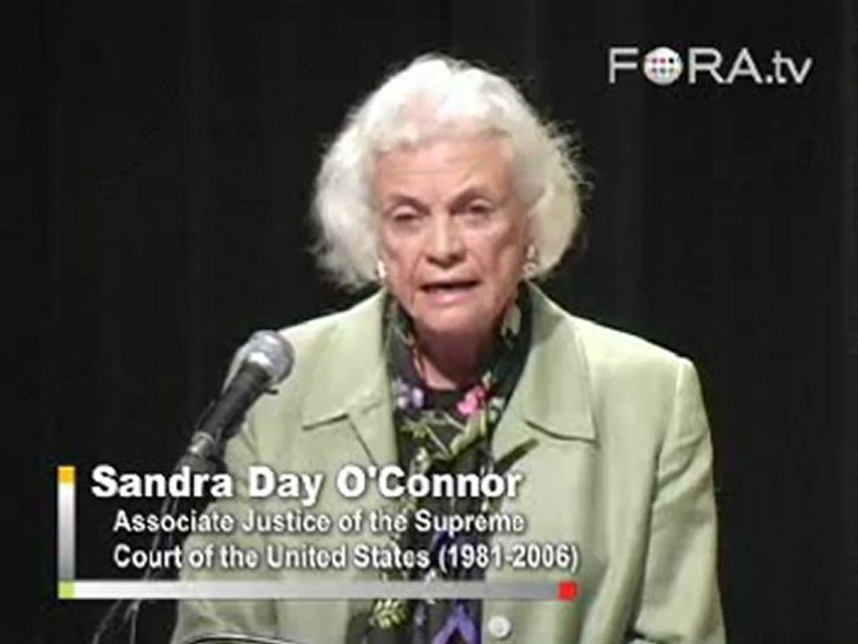 Sandra Day O'Connor Addresses Attacks on Judges