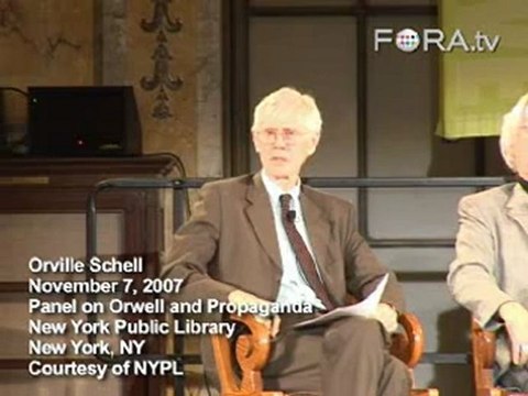 Orville Schell on Orwell, China and Totalitarianism