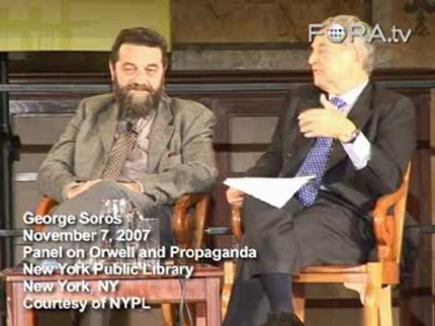 George Soros on Newspeak and the War on Terror