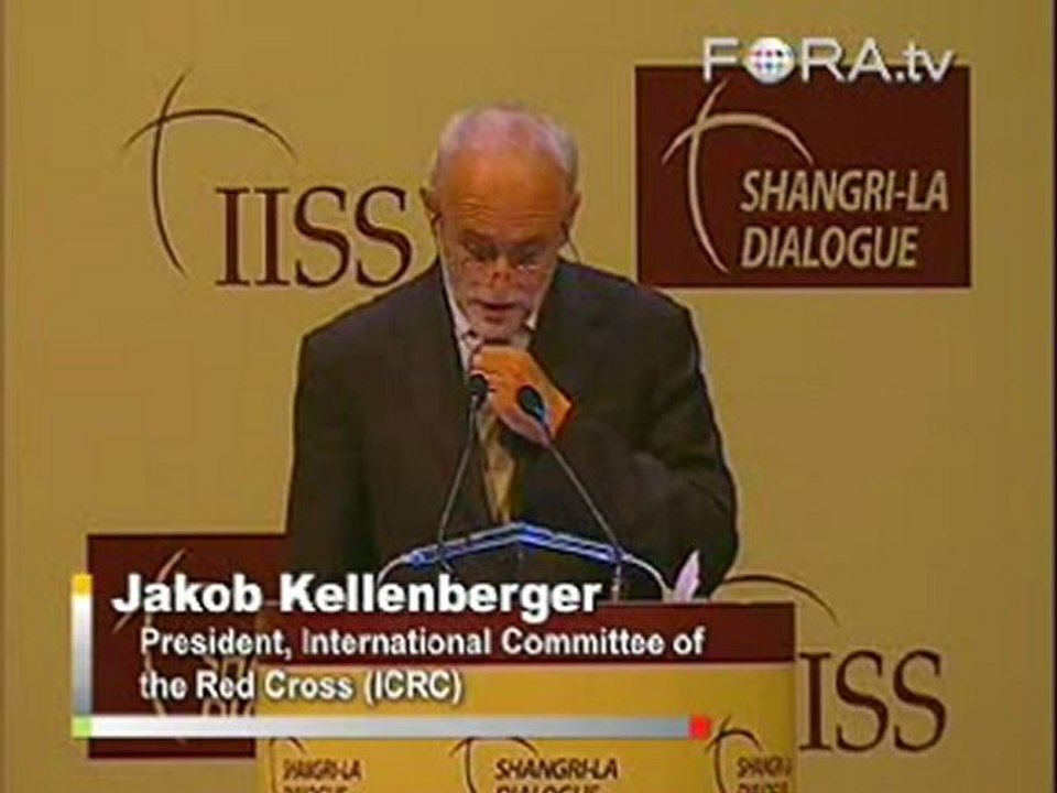 Jakob Kellenberger: Prioritizing After Natural Disasters