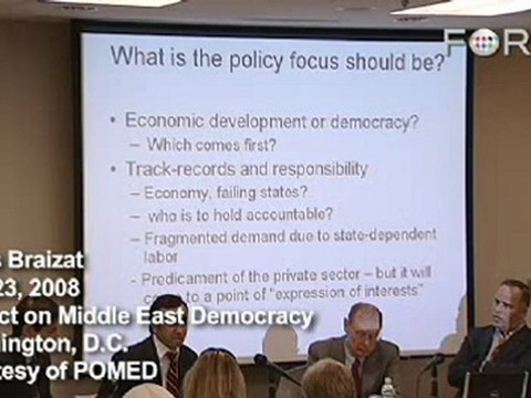 Fares Braizat Modifies Middle East Priorities