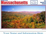 Massachusetts Scenery Calendars Custom Printed MA Wall Calendars Personalized