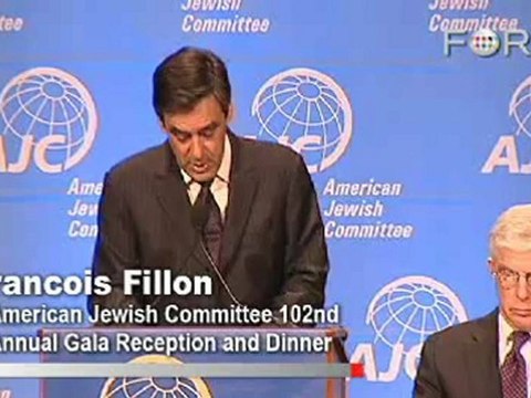 French PM Francois Fillon on Peace in the Middle East
