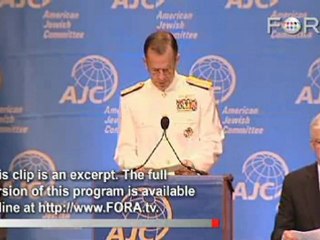 Admiral Mike Mullen on the Global Challenge of Iran
