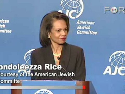 Condoleezza Rice on Iran's Nuclear Ambitions