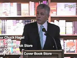 Chuck Hagel on American Sacrifices