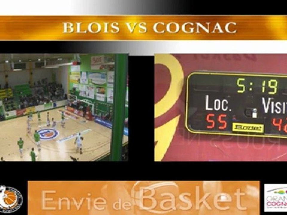Live NM1 Blois vs Cognac