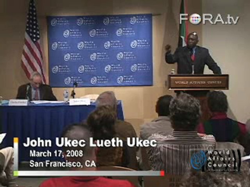 John Ukec on the Need for Democracy in Sudan