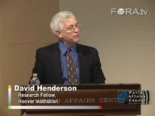 David Henderson on Weaponized Oil